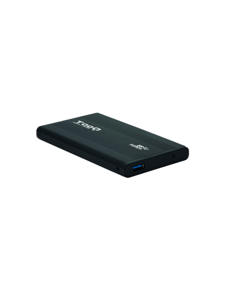 TooQ TQE-2524B caja para disco duro externo Caja de disco duro (HDD) Negro 2.5"