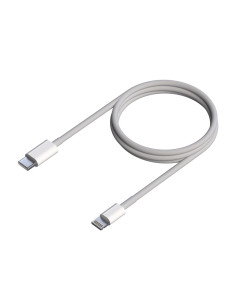 AISENS Cable USB 2.0 USB-C A Lightning PD 2A, Lightning/M-USB-C/M, Blanco, 0.5 m 2