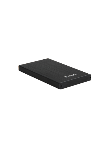 TooQ TQE-2527B caja para disco duro externo Caja de disco duro (HDD) Negro 2.5"