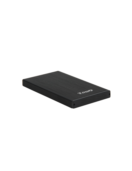 TooQ TQE-2527B caja para disco duro externo Caja de disco duro (HDD) Negro 2.5"