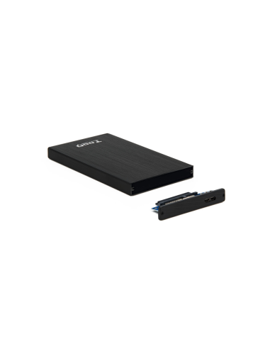 TooQ TQE-2527B caja para disco duro externo Caja de disco duro (HDD) Negro 2.5"