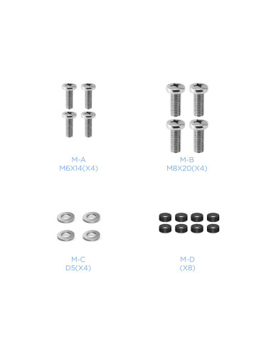 TooQ VMA0200-B accesorio para soporte de televisor