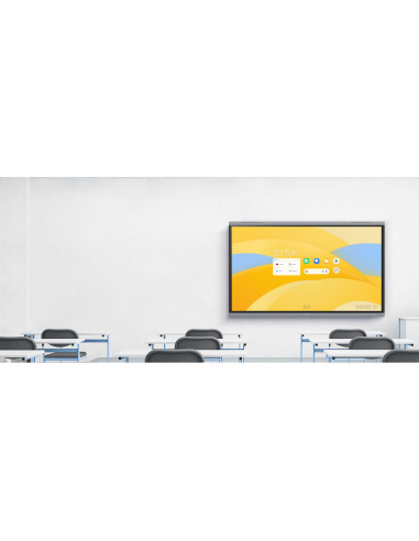 MAXHUB E7530 pizarra blanca interactiva 190,5 cm (75") 3840 x 2160 Pixeles Pantalla táctil Negro