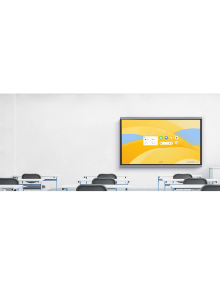 MAXHUB E7530 pizarra blanca interactiva 190,5 cm (75") 3840 x 2160 Pixeles Pantalla táctil Negro