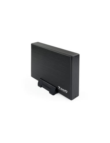 TooQ TQE-3527B caja para disco duro externo Caja de disco duro (HDD) Negro 3.5"