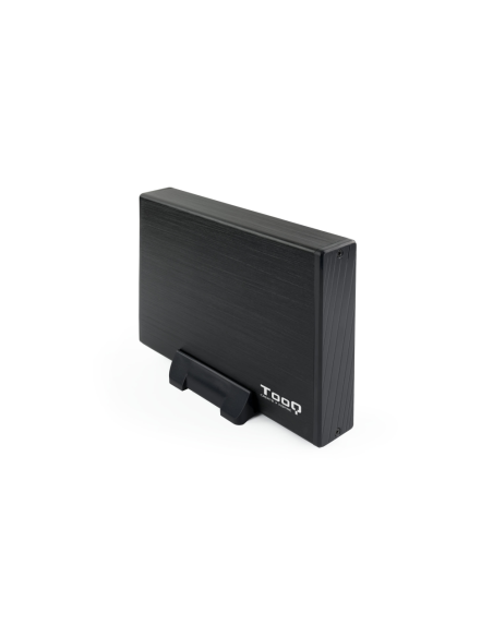 TooQ TQE-3527B caja para disco duro externo Caja de disco duro (HDD) Negro 3.5"