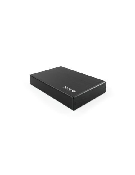 TooQ TQE-3527B caja para disco duro externo Caja de disco duro (HDD) Negro 3.5"
