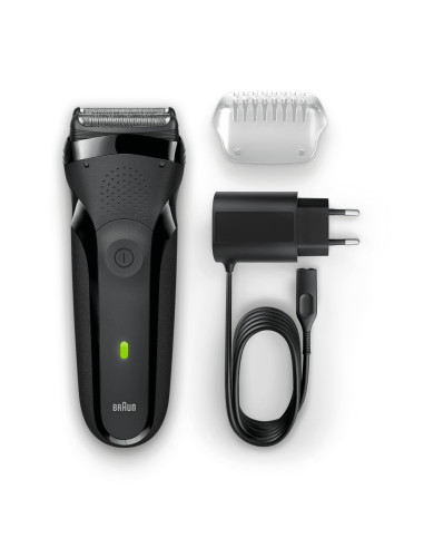 Braun Series 3 300s Máquina de afeitar de láminas Recortadora Negro