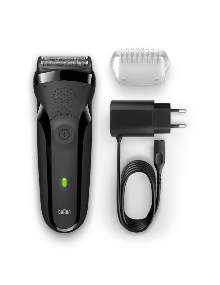 Braun Series 3 300s Máquina de afeitar de láminas Recortadora Negro