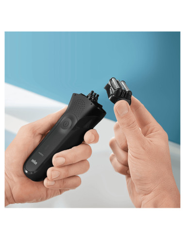 Braun Series 3 300s Máquina de afeitar de láminas Recortadora Negro