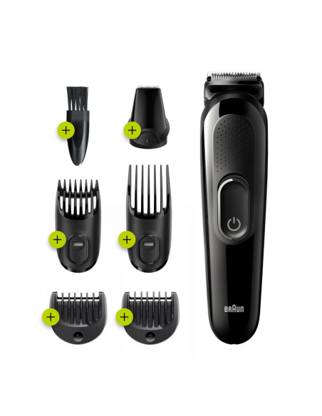 Braun Multigroomer MGK3225 depiladora para la barba Batería 13 2,1 cm Negro