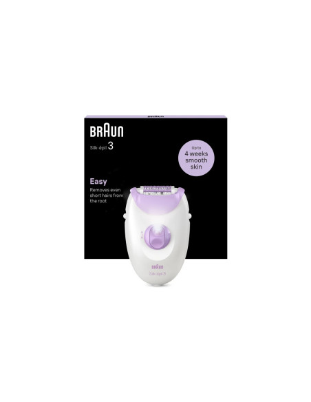 Braun Silk-épil 3 3-000 20 pinzas Púrpura, Blanco