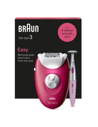 Braun Silk-épil 3 3-202 20 pinzas Fruta del bosque