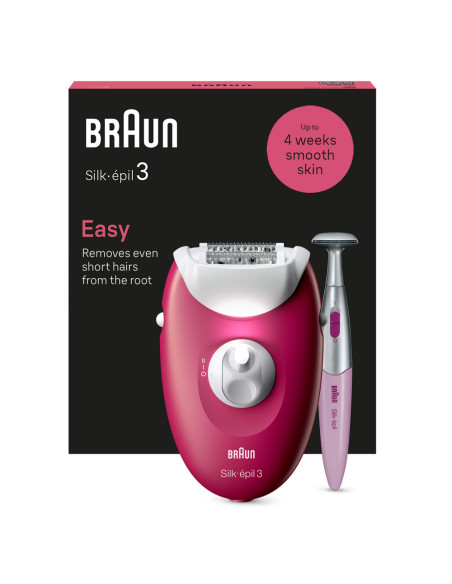 Braun Silk-épil 3 3-202 20 pinzas Fruta del bosque