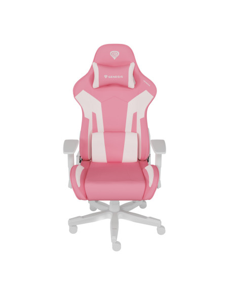 GENESIS Nitro 710 Silla para videojuegos de PC Asiento inflable Blanco