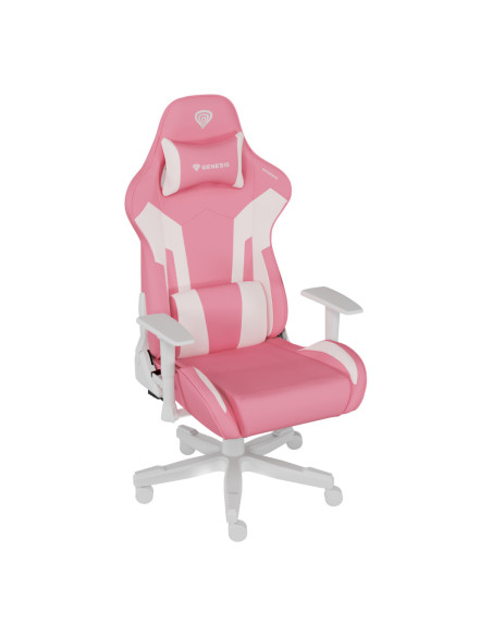 GENESIS Nitro 710 Silla para videojuegos de PC Asiento inflable Blanco