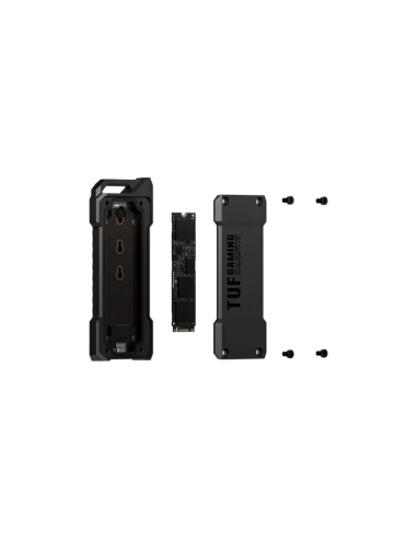 ASUS ESD-T1A/BLK/G/AS// Caja externa para unidad de estado sólido (SSD) Negro M.2