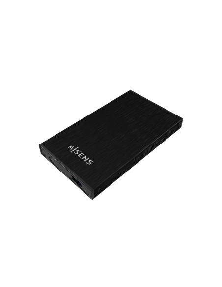AISENS Caja Externa 2,5? ASE-2523B 9.5MM SATA a USB 3.0/USB3.1 GEN1, Negra