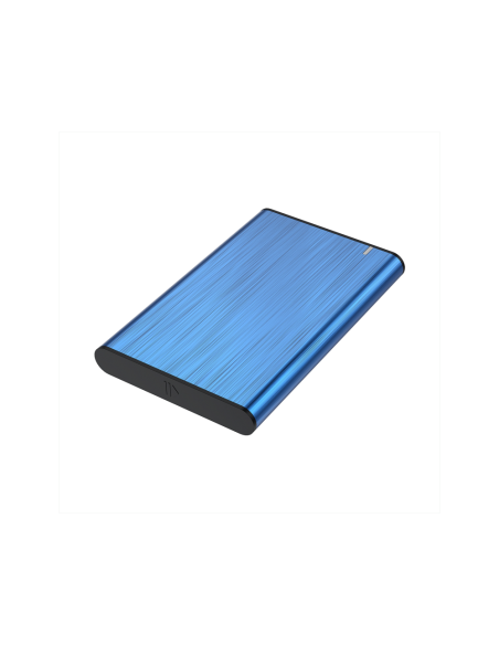 AISENS Caja Externa 2,5" ASE-2525BLU 9.5mm SATA a USB 3.0/USB3.1 Gen1, Azul