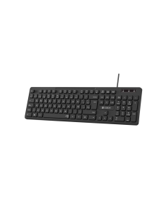 SUBBLIM Teclado Ergonómico Business Slim Silencioso con cable USB