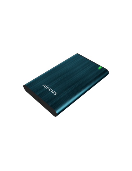AISENS Caja Externa 2.5" ASE-2525PB 9.5 mm SATA A USB 3.0/USB 3.1 Gen1, Azul Pacifico
