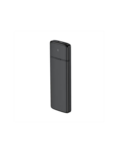 AISENS Caja Externa M.2 (NGFF) ASM2-001B SATA/NVME a USB3.1/USB3.2 Gen2, Negra
