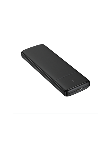 AISENS Caja Externa M.2 (NGFF) ASM2-001B SATA/NVME a USB3.1/USB3.2 Gen2, Negra