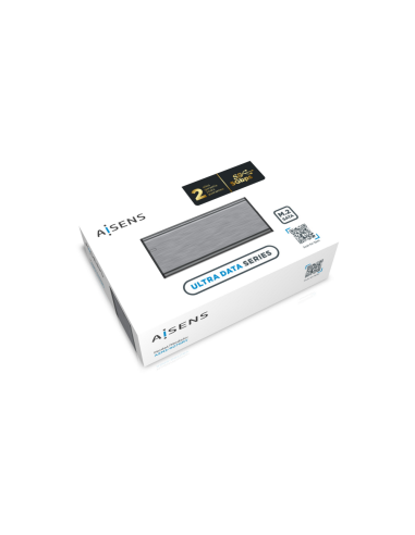 AISENS Caja Externa M.2 (NGFF) ASM2-007GRY SATA A USB3.1 Gen1, Gris