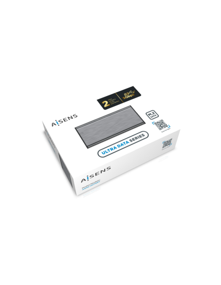 AISENS Caja Externa M.2 (NGFF) ASM2-007GRY SATA A USB3.1 Gen1, Gris