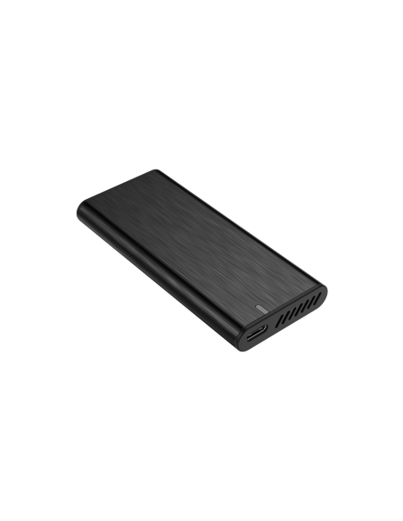 AISENS Caja Externa M.2 (NGFF) ASM2-008B NVMe a USB3.2 Gen2, Negra