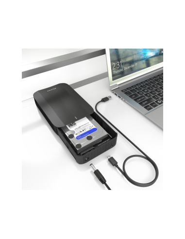 AISENS ASE-3535B caja para disco duro externo Caja de disco duro (HDD) 3.5"