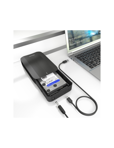 AISENS ASE-3535B caja para disco duro externo Caja de disco duro (HDD) 3.5"