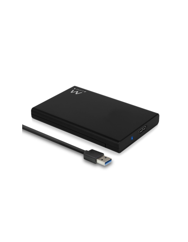 Ewent EW7044 caja para disco duro externo Carcasa de disco duro/SSD Negro 2.5"