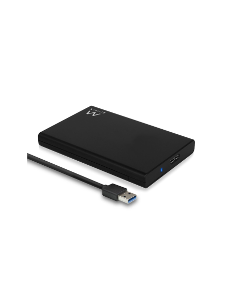 Ewent EW7044 caja para disco duro externo Carcasa de disco duro/SSD Negro 2.5"
