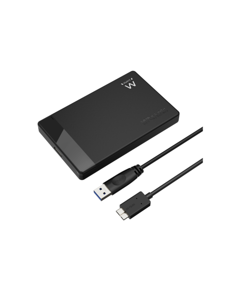 Ewent EW7049 caja para disco duro externo Carcasa de disco duro/SSD Negro 2.5"