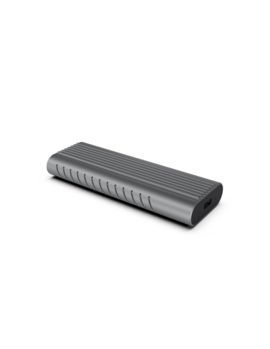 Ewent EW7025 caja para disco duro externo Caja externa para unidad de estado sólido (SSD) Gris M.2
