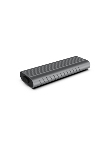 Ewent EW7025 caja para disco duro externo Caja externa para unidad de estado sólido (SSD) Gris M.2