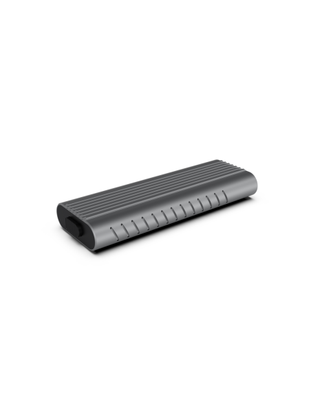 Ewent EW7025 caja para disco duro externo Caja externa para unidad de estado sólido (SSD) Gris M.2