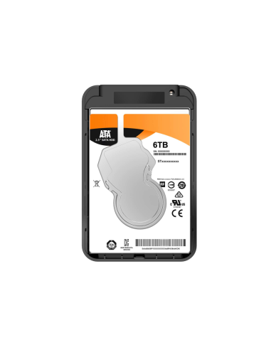 AISENS Caja Externa 2,5? 9.5mm SATA a USB3.0/USB3.1 Gen1, Negra