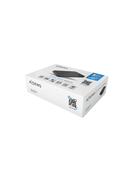AISENS Caja Externa 2,5? 9.5mm SATA a USB3.0/USB3.1 Gen1, Negra
