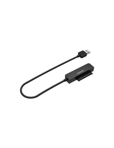 AISENS Adaptador SATA a USB-A USB3.0/USB3.1 Gen1 para Discos Duros 2.5?, Negro