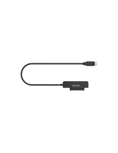 AISENS Adaptador SATA a USB-C USB3.0/USB3.1 Gen1 para Discos Duros 2.5?, Negro 2