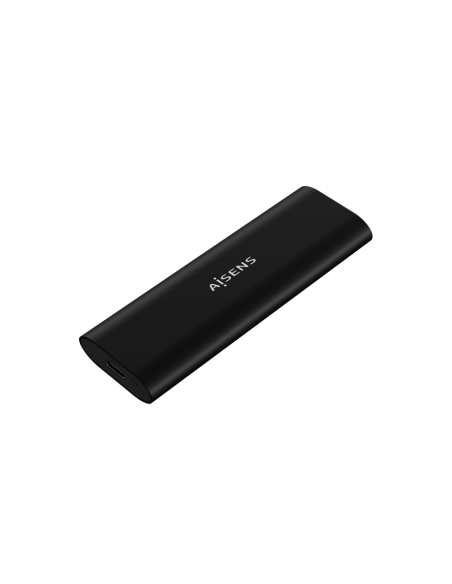 AISENS Caja Externa M.2 (NGFF) ASM2-014B SATA/NVMe A USB3.1 Gen2, Negro