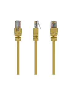 Gembird PP12-3M/Y cable de red Amarillo Cat5e U/UTP (UTP)
