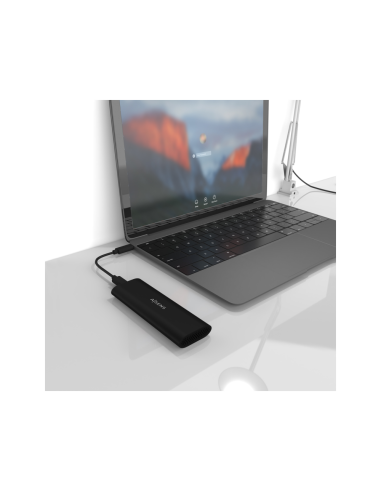 AISENS Caja Externa M.2 (NGFF) ASM2-014B SATA/NVMe A USB3.1 Gen2, Negro