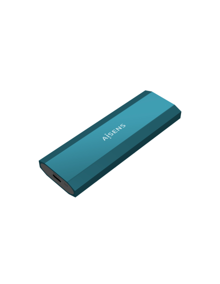 AISENS Caja Externa M.2 (NGFF) ASM2-019BLU SATA/NVMe a Usb3.1 Gen2, Azul