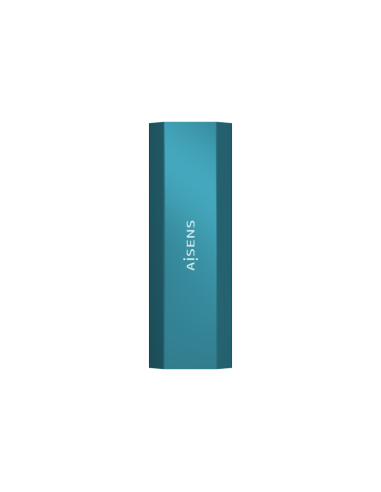 AISENS Caja Externa M.2 (NGFF) ASM2-019BLU SATA/NVMe a Usb3.1 Gen2, Azul