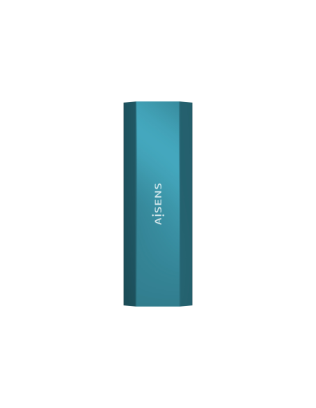 AISENS Caja Externa M.2 (NGFF) ASM2-019BLU SATA/NVMe a Usb3.1 Gen2, Azul