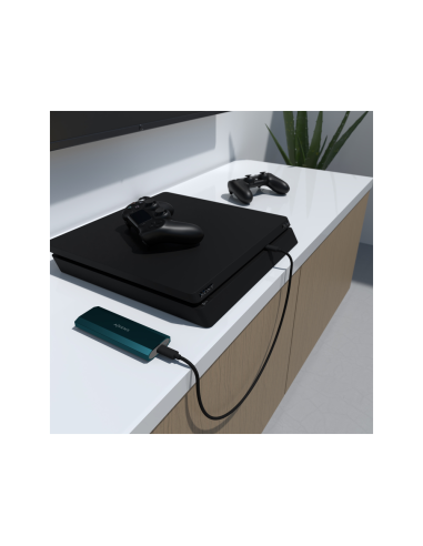 AISENS Caja Externa M.2 (NGFF) ASM2-019BLU SATA/NVMe a Usb3.1 Gen2, Azul