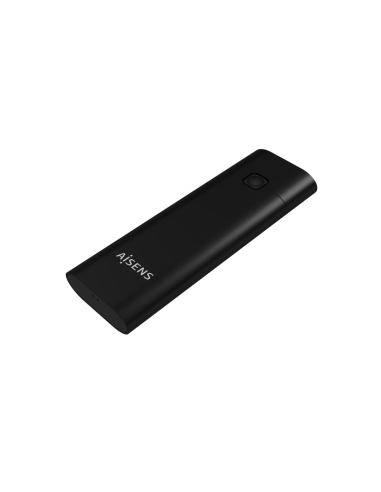 AISENS Caja Externa M.2 (NGFF) ASM2-020B NVMe a USB3.2 GEN2, Negra